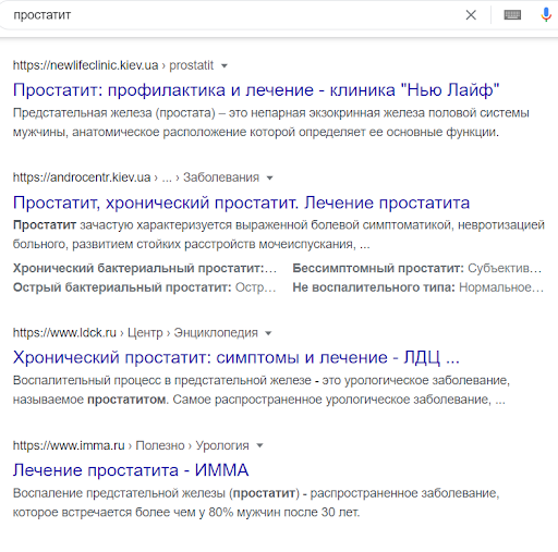 Чек-лист E-A-T факторів для сайту медичних послуг