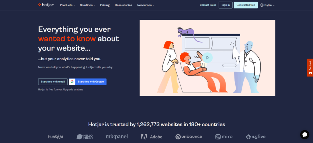 Платформа Hotjar 