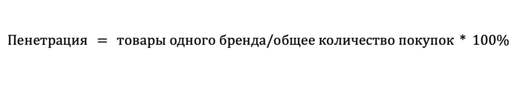 формула пенетрации