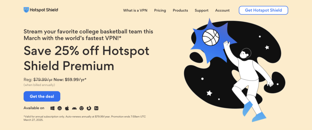 Расширение впн Hotspot Shield